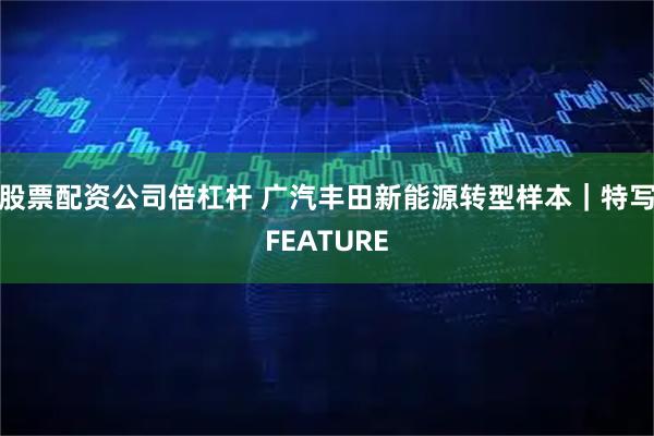 股票配资公司倍杠杆 广汽丰田新能源转型样本｜特写FEATURE